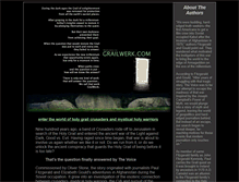 Tablet Screenshot of grailwerk.com